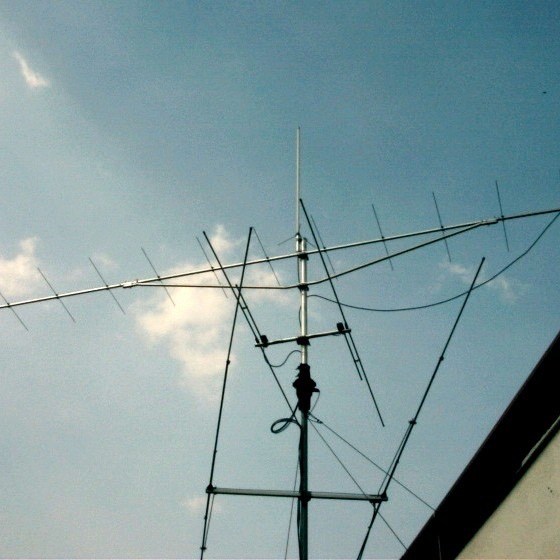 The antennas at Stationstraat 57a